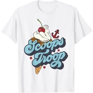 Netflix Stranger Things Scoops Troop Logo T-Shirt